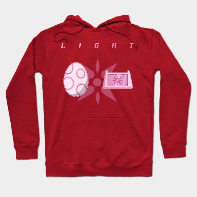 Digimon: Light Hoodie by Decokun